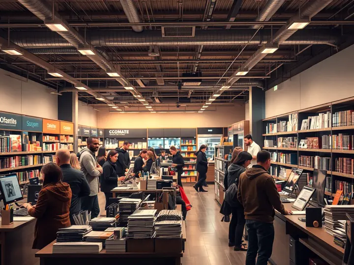 连锁品牌门店内客户服务场景